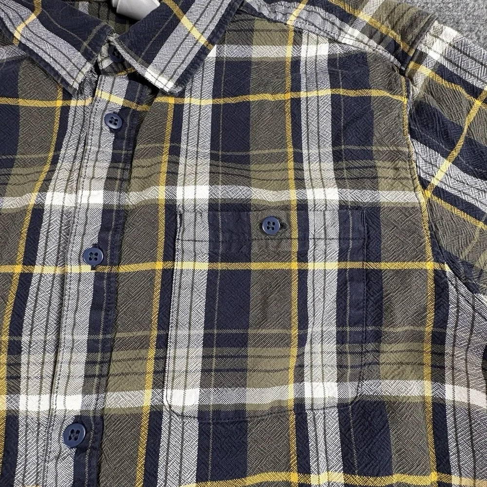 The North Face Shirt Men's XL Green Plaid Never Stop Exploring Gorpcore Hiking